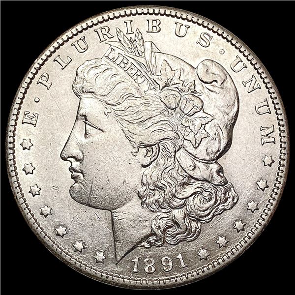 1891-S Morgan Silver Dollar UNCIRCULATED
