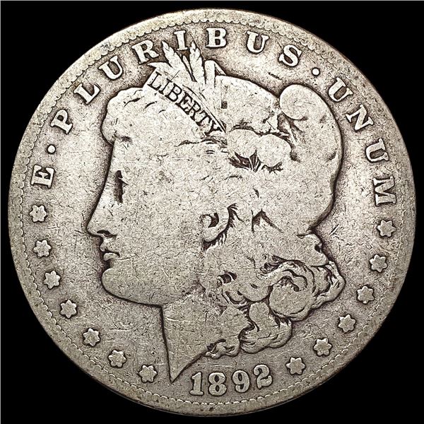 1892-S Morgan Silver Dollar NICELY CIRCULATED