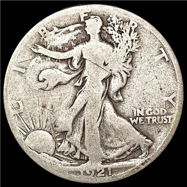 1921-S Walking Liberty Half Dollar NICELY CIRCULATED