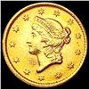 Image 1 : 1851 Rare Gold Dollar CLOSELY UNCIRCULATED