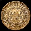Image 2 : 1858 Seated Liberty Half Dime CLOSELY UNCIRCULATED