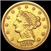 Image 1 : 1879 $2.50 Gold Quarter Eagle UNCIRCULATED