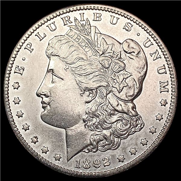 1892-CC Morgan Silver Dollar CLOSELY UNCIRCULATED
