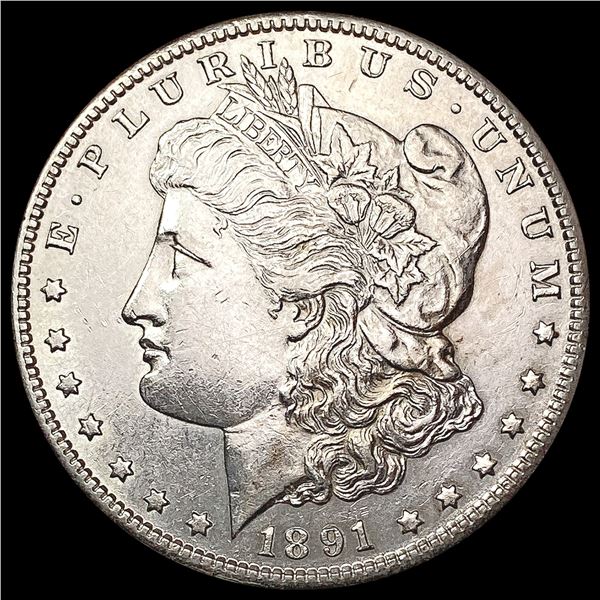 1891-S Morgan Silver Dollar CLOSELY UNCIRCULATED