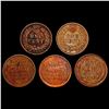 Image 2 : [5]1907-1918 Indian Head & Wheat Cents HIGH GRADE