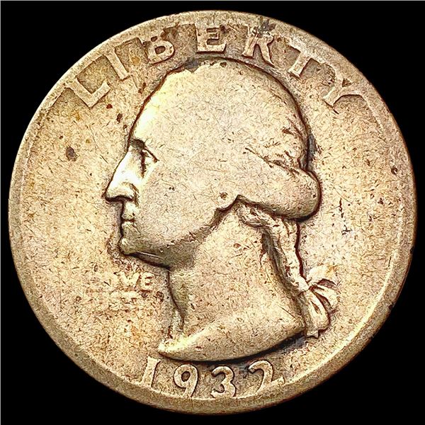 1932-D Washington Silver Quarter NICELY CIRCULATED