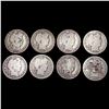 Image 1 : [8]1892-1904 Barber Half Dollar NICELY CIRCULATED