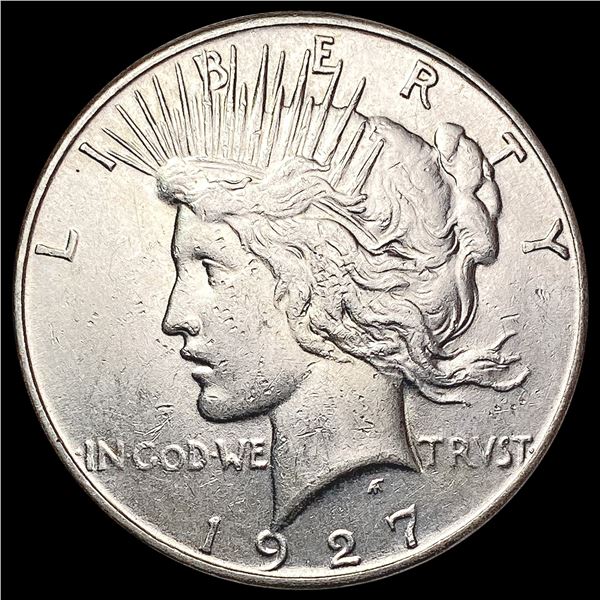 1927-S Silver Peace Dollar CLOSELY UNCIRCULATED