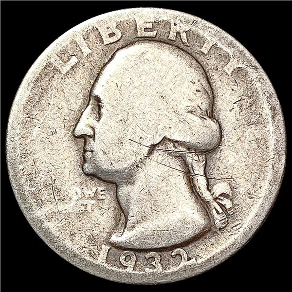 1932-D Washington Silver Quarter NICELY CIRCULATED