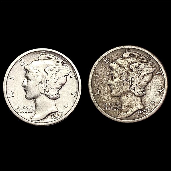 [2]1921-D Mercury Dime HIGH GRADE