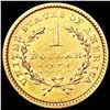 Image 2 : 1851 Rare Gold Dollar CHOICE AU