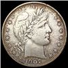 Image 1 : 1909 D Barber Half Dollar CLOSELY UNCIRCULATED
