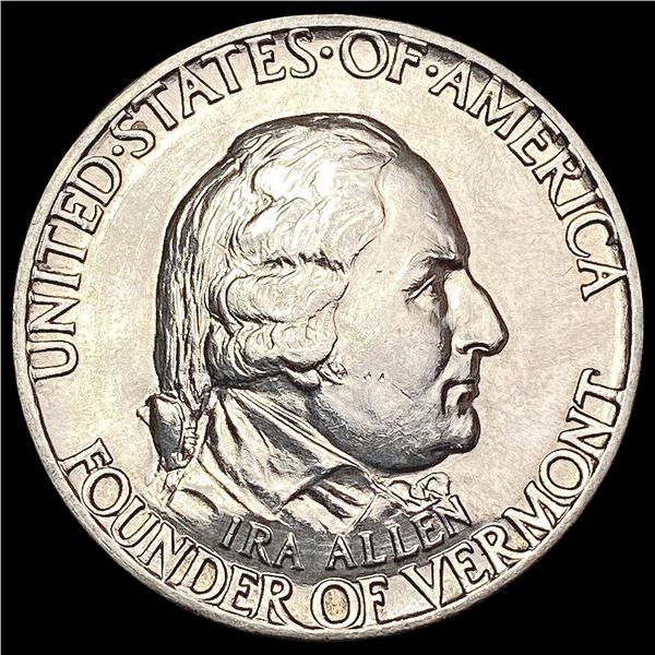1927 Vermont Half Dollar CHOICE BU