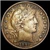 Image 1 : 1898 Barber Half Dollar NEARLY UNCIRCULATED