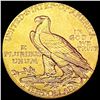 Image 2 : 1910 $5 Gold Half Eagle CLOSELY UNCIRCULATED