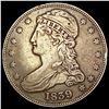 Image 1 : 1839 Capped Bust Half Dollar NEARLY UNCIRCULATED
