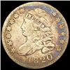 Image 1 : 1820 Capped Bust Dime NICELY CIRCULATED