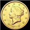 Image 1 : 1849 Rare Gold Dollar CLOSELY UNCIRCULATED