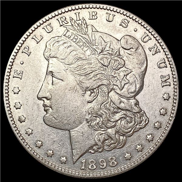 1898 S Morgan Silver Dollar CLOSELY UNCIRCULATED