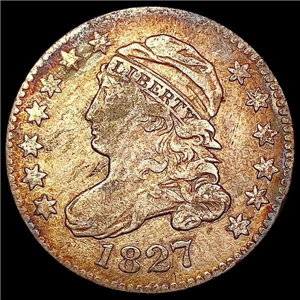 1827 Capped Bust Dime LIGHTLY CIRCULATED