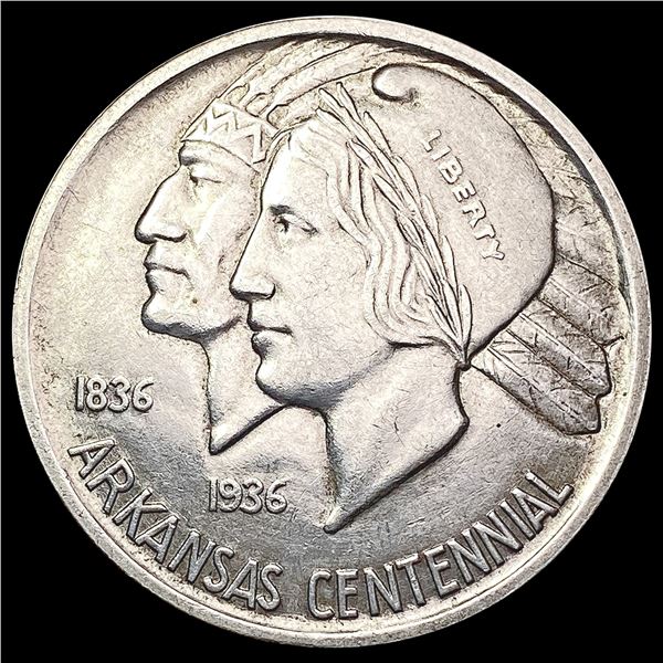 1936 Arkansas Half Dollar CHOICE BU