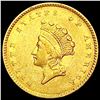 Image 1 : 1854 Rare Gold Dollar CLOSELY UNCIRCULATED