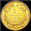 Image 2 : 1854 Rare Gold Dollar CLOSELY UNCIRCULATED