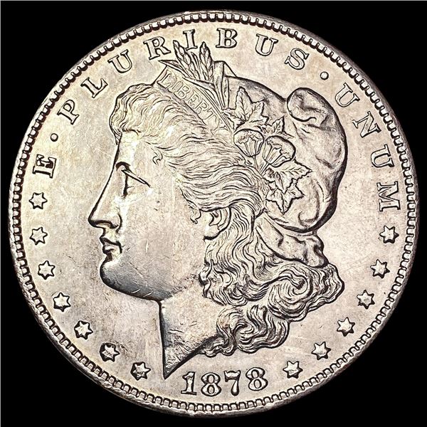 1878 S Morgan Silver Dollar CHOICE AU