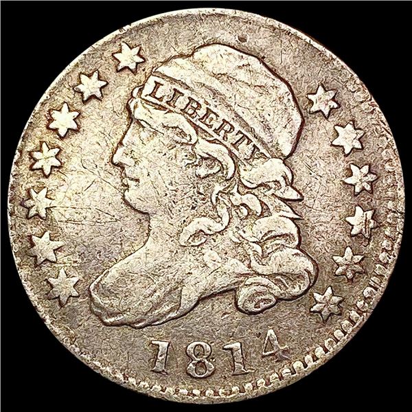1814 Capped Bust Dime LIGHTLY CIRCULATED