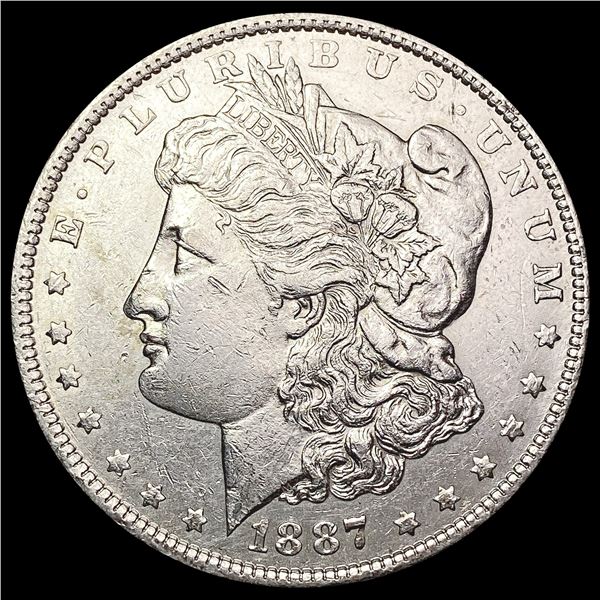 1887 O Morgan Silver Dollar CHOICE AU