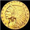 1914 D $2.50 Gold Quarter Eagle UNCIRCULATED