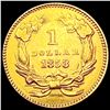 Image 2 : 1858 Rare Gold Dollar CLOSELY UNCIRCULATED