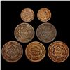 Image 2 : [7] 1837-1868 Small and Large Cents HIGH GRADE