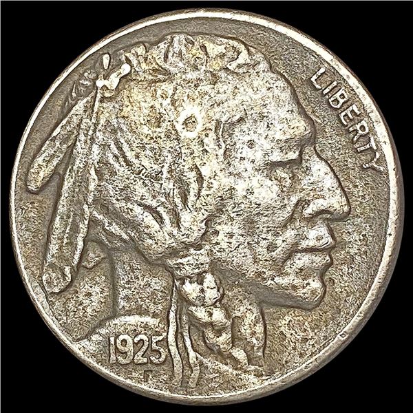 1925-S Buffalo Nickel NEARLY UNCIRCULATED