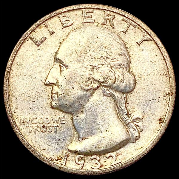 1932-S Washington Silver Quarter CLOSELY UNCIRCULATED