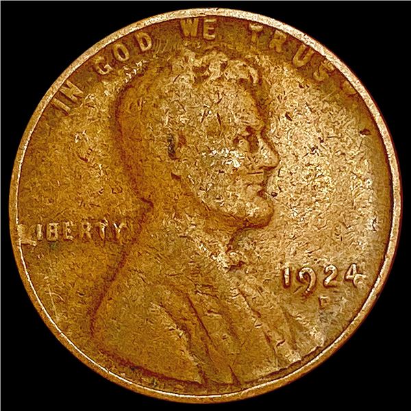 1924-D Wheat Cent CLOSELY UNCIRCULATED