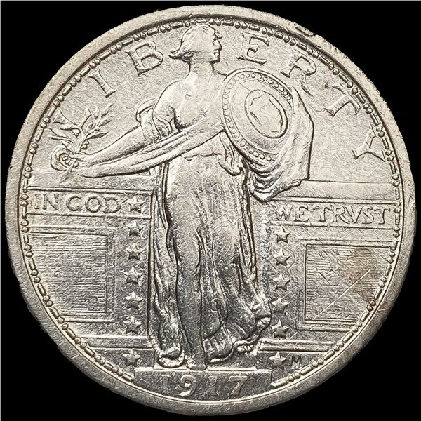 1917 T1 Standing Liberty Quarter CLOSELY UNCIRCULATED