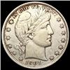1901 Barber Half Dollar NEARLY UNCIRCULATED