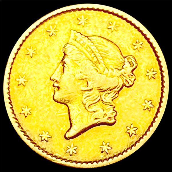 1850 Rare Gold Dollar CLOSELY UNCIRCULATED