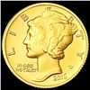 Image 1 : 2016-W 1/10th oz Gold Mercury Dime SUPERB GEM BU