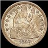 Image 1 : 1857 Seated Liberty Dime NEARLY UNCIRCULATED