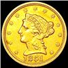 Image 1 : 1851 $2.50 Gold Quarter Eagle CLOSELY UNCIRCULATED