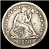 Image 1 : 1858-O Seated Liberty Quarter NICELY CIRCULATED