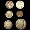 Image 1 : (6) Varied US Coinage (1926-S, 1867, 1932, 1939, 1899, 1908-O) UNCIRCULATED