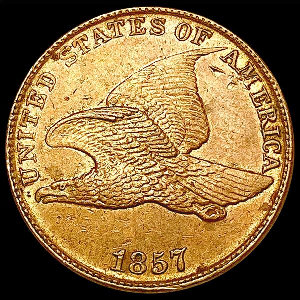 1857 Flying Eagle Cent CLOSELY UNCIRCULATED