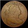 Image 1 : 1807 Draped Bust Large Cent NICELY CIRCULATED