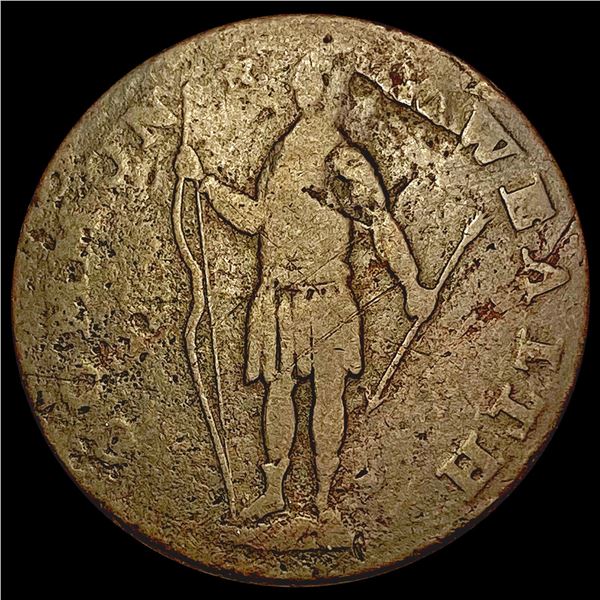 1788 1788 Massachusetts Colonial Penny NICELY CIRCULATED