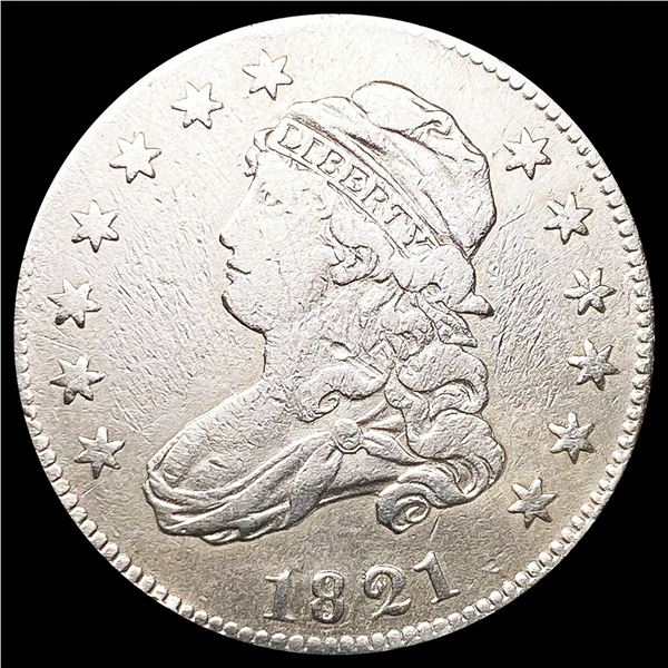 1821 Capped Bust Quarter LIGHTLY CIRCULATED