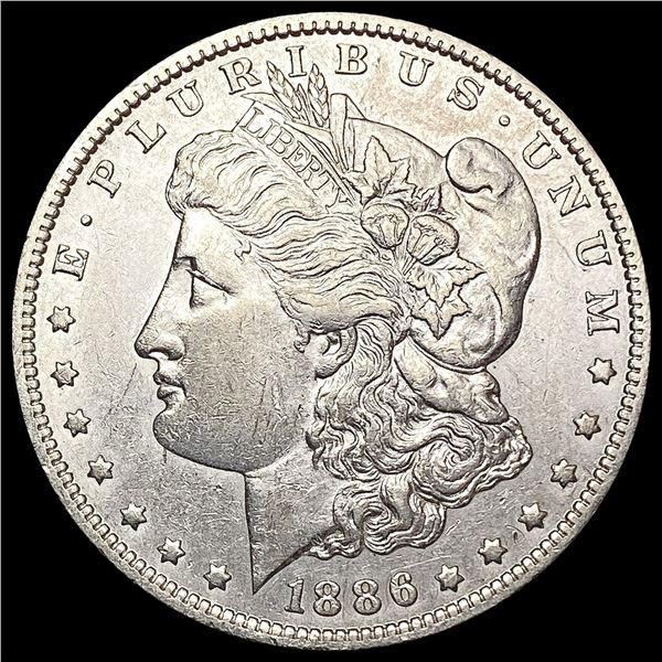 1886-O Morgan Silver Dollar CHOICE AU