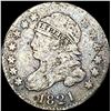 Image 1 : 1821 Capped Bust Half Dime NICELY CIRCULATED